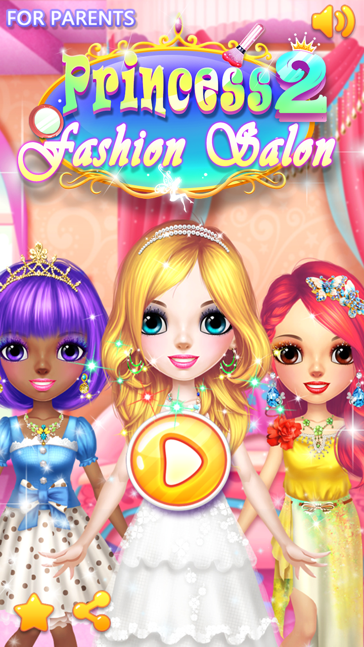 Princess Makeup Salon 2 Game Screenshot