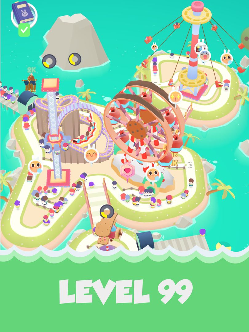 Theme Park Island screenshot game