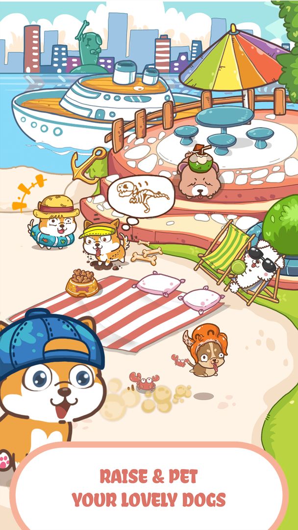 Screenshot of Fancy Dogs - Puppy Care Game