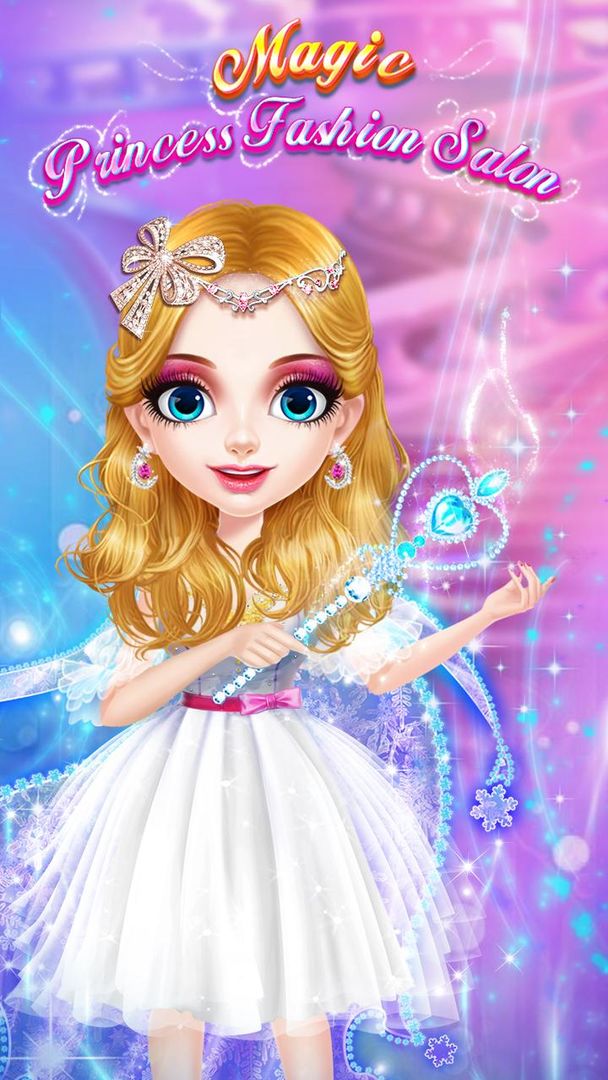 Magic Princess Fashion Salon 게임 스크린 샷