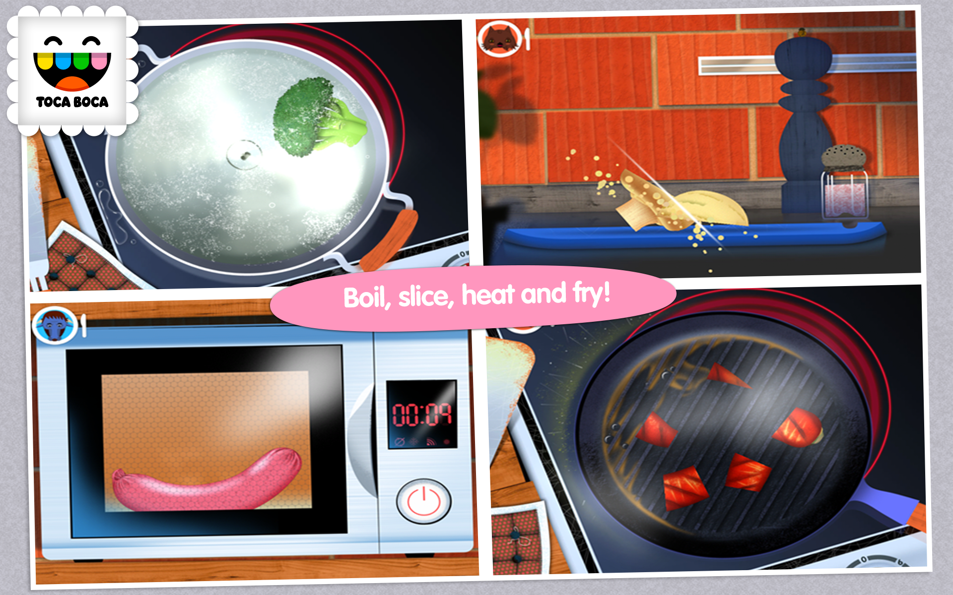 Cuplikan Layar Game Toca Kitchen