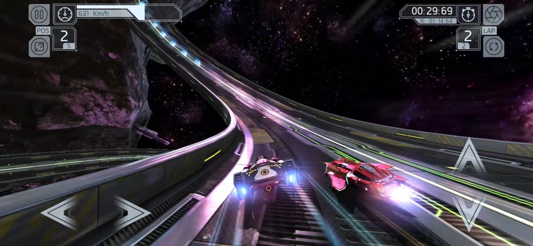 Screenshot of Cosmic Challenge Racing