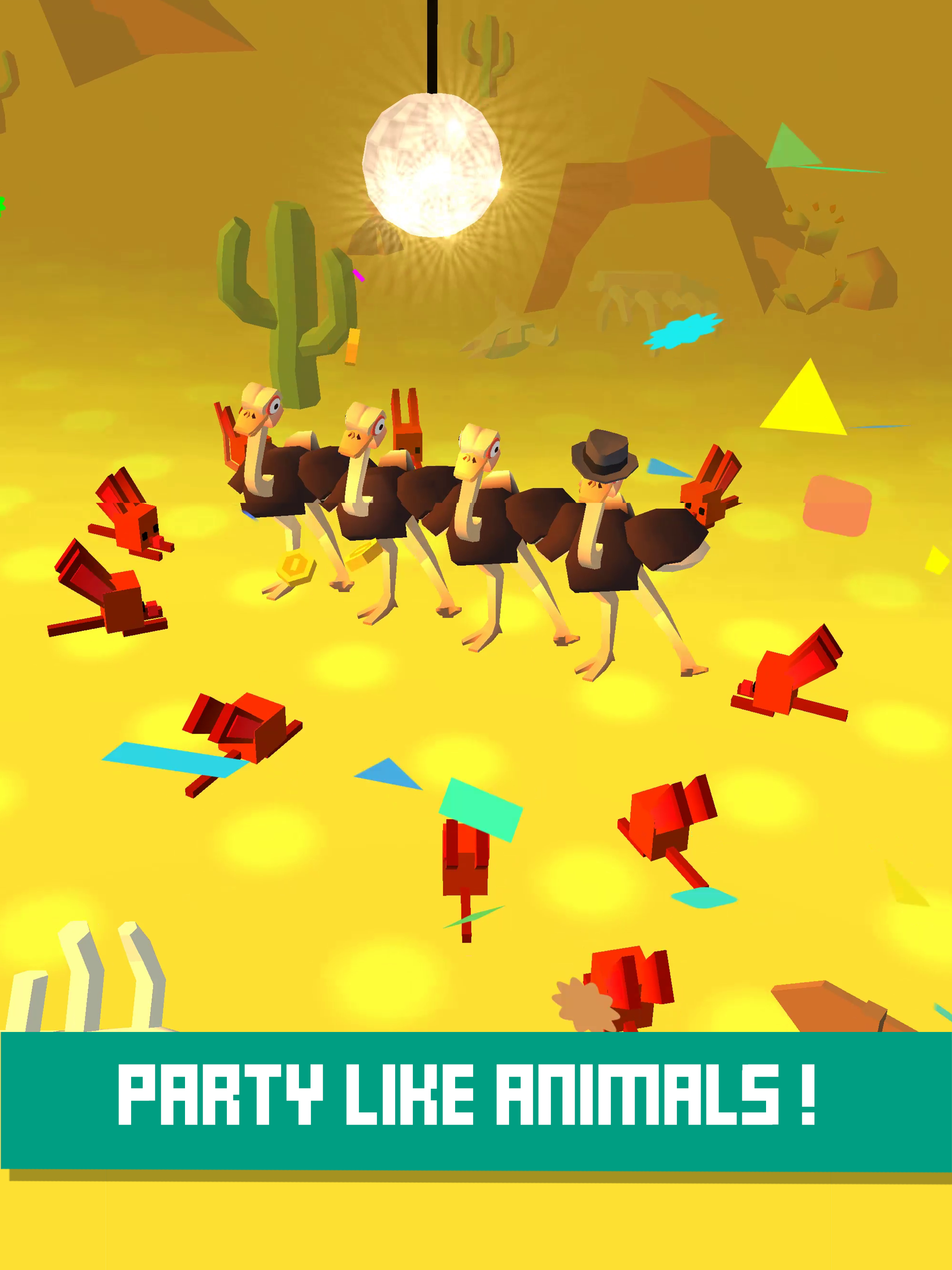Ostrich Among Us Game Screenshot