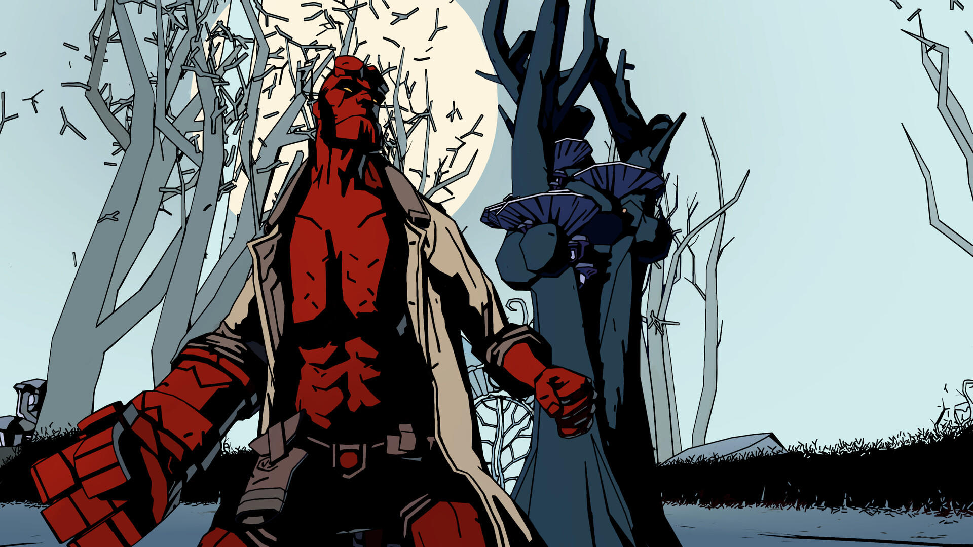 Hellboy Web of Wyrd screenshot game