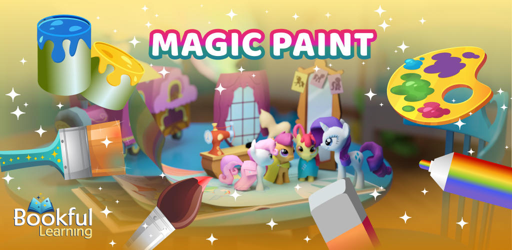 Banner of Bookful Magic 3D Paint & Color 1.0.1