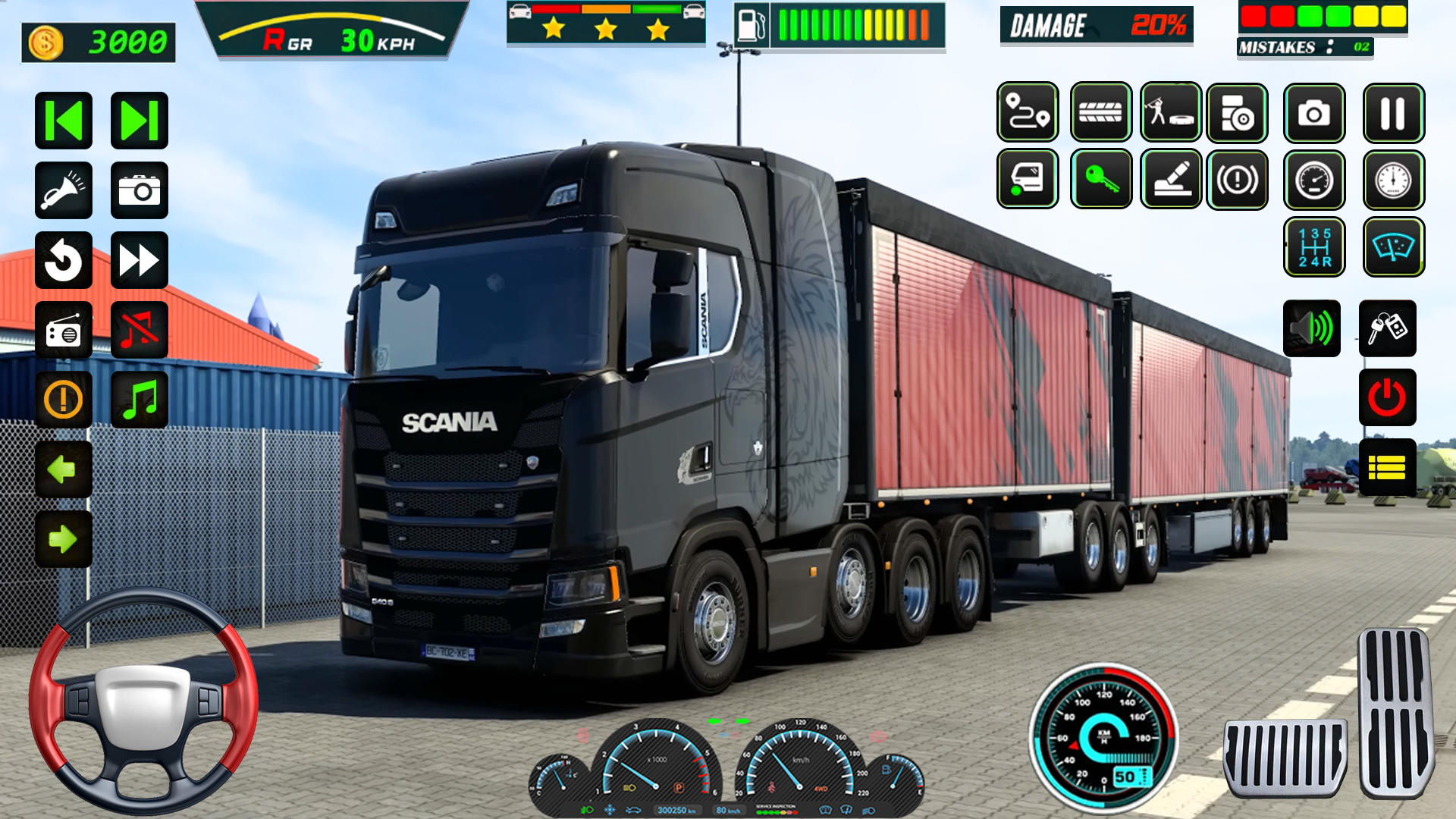 Screenshot 1 of Jeux de camions City Euro 2023 32