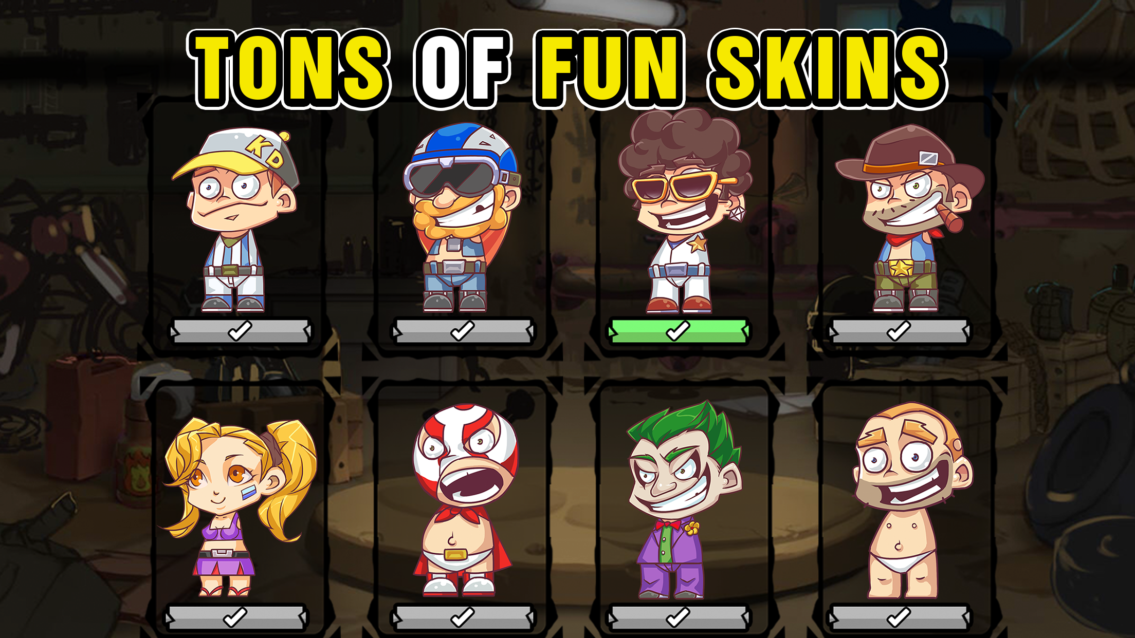 Cuplikan Layar Game Gun Gladiators: Battle Royale