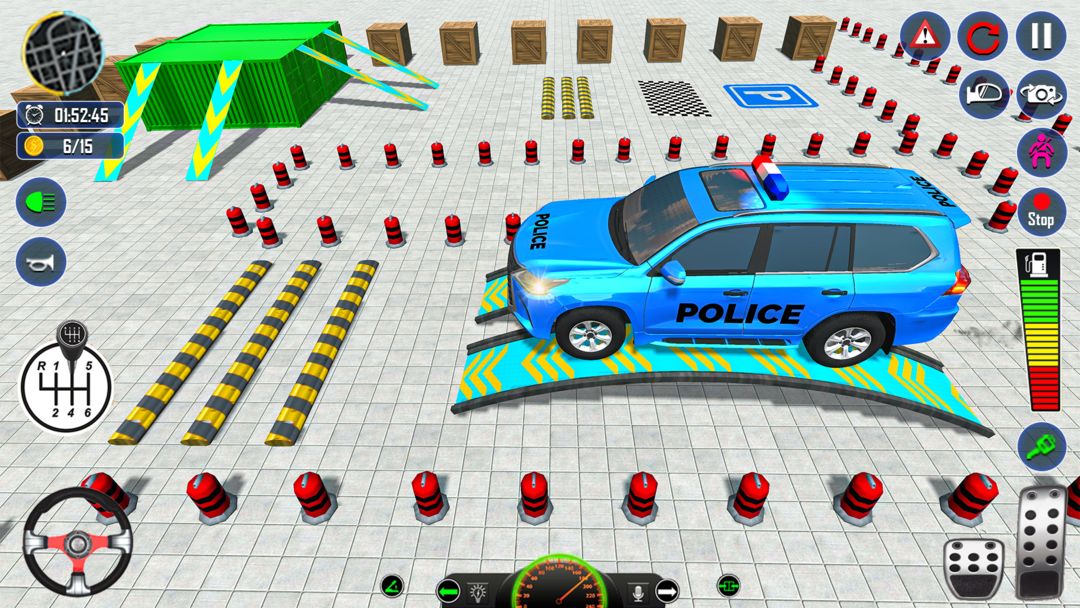 police car parking 3D HD APK para Android - Download