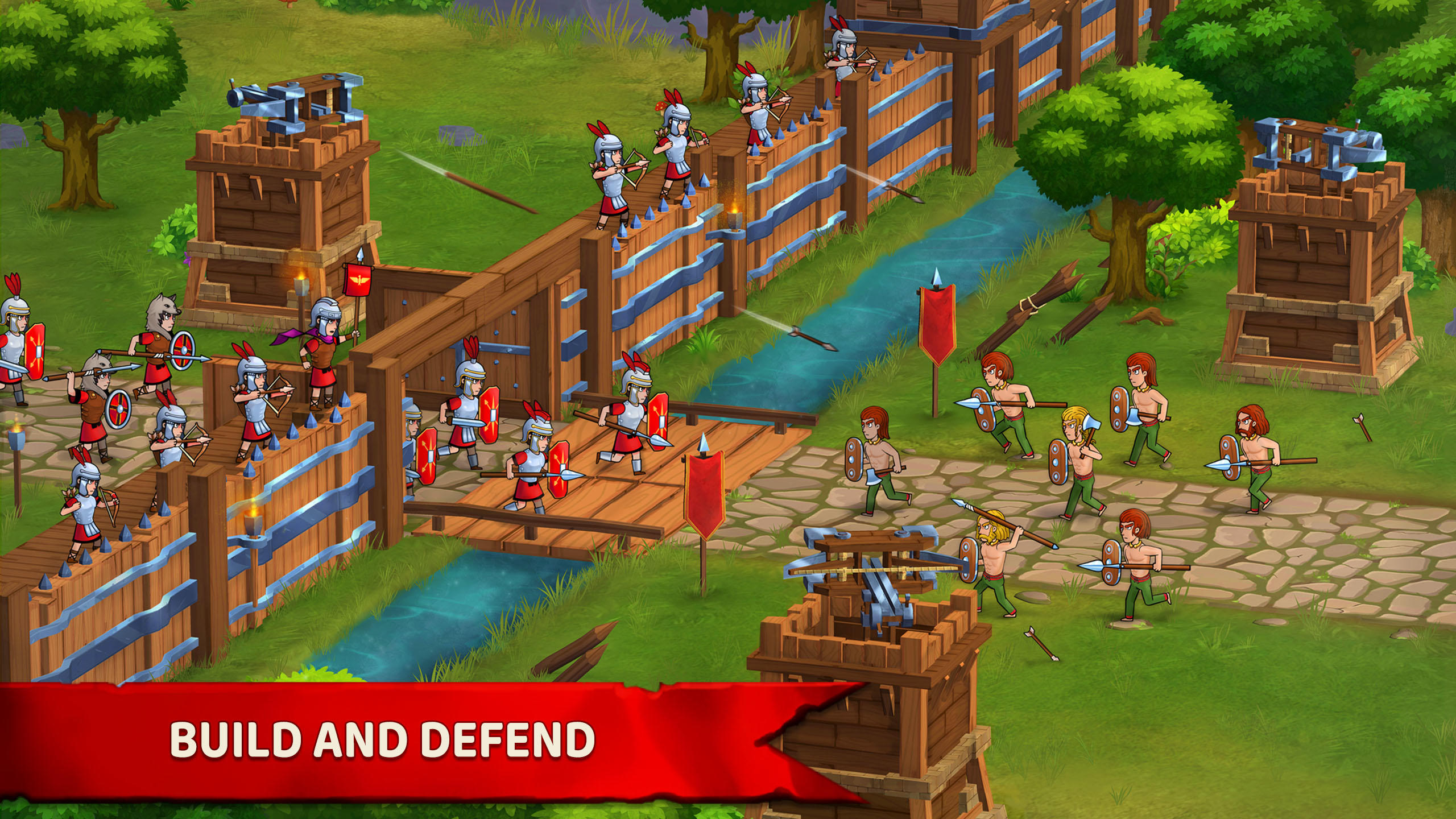 Grow Empire: Rome Game Screenshot