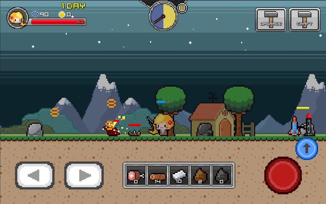 Pixel Survive screenshot game