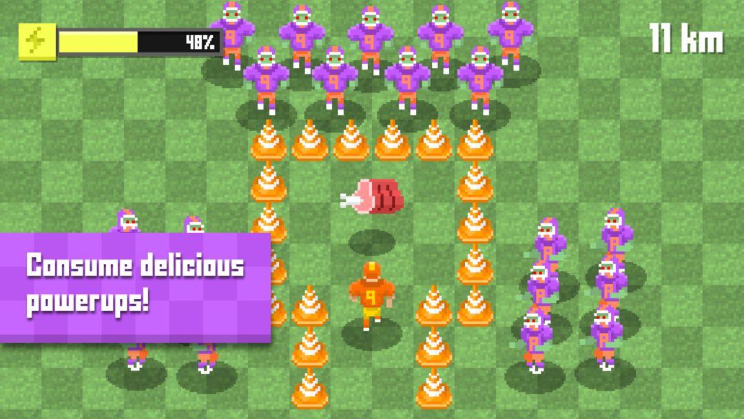 Screenshot of Zombie Football