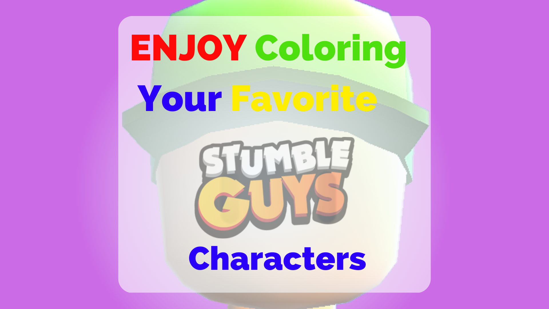 Screenshot 2 of Stamble Guy's Coloring & Draw 