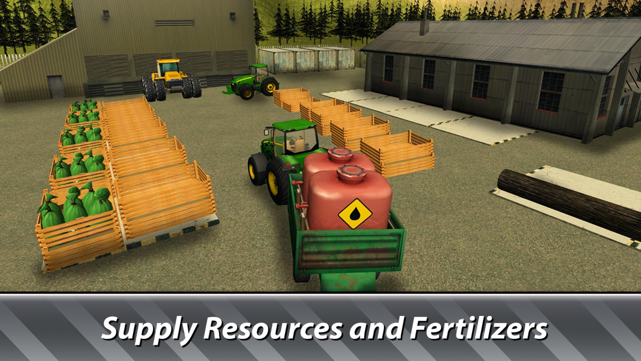 🚜 Farm Simulator: Hay Tycoon  Game Screenshot