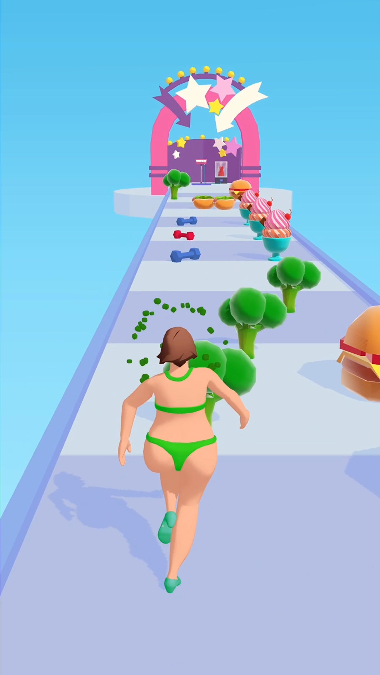 Screenshot of Body Race