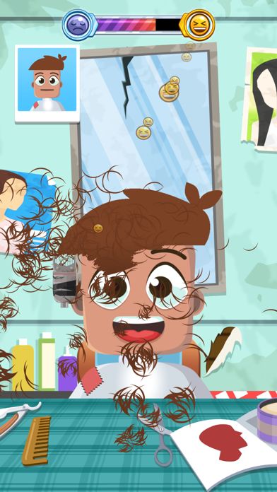 Crazy Haircut screenshot game