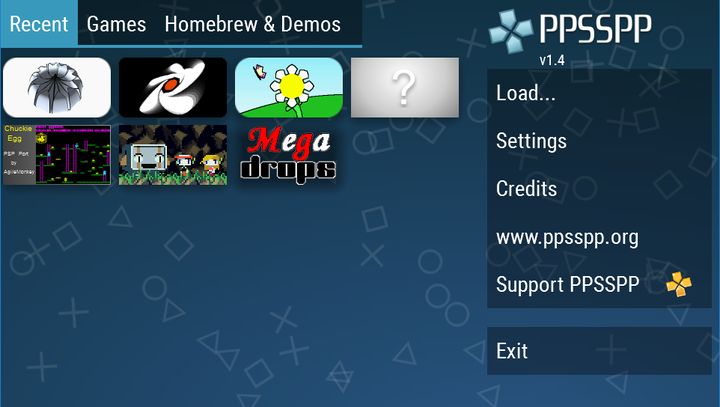 Screenshot 1 of PPSSPP - PSP emulator 1.17.1
