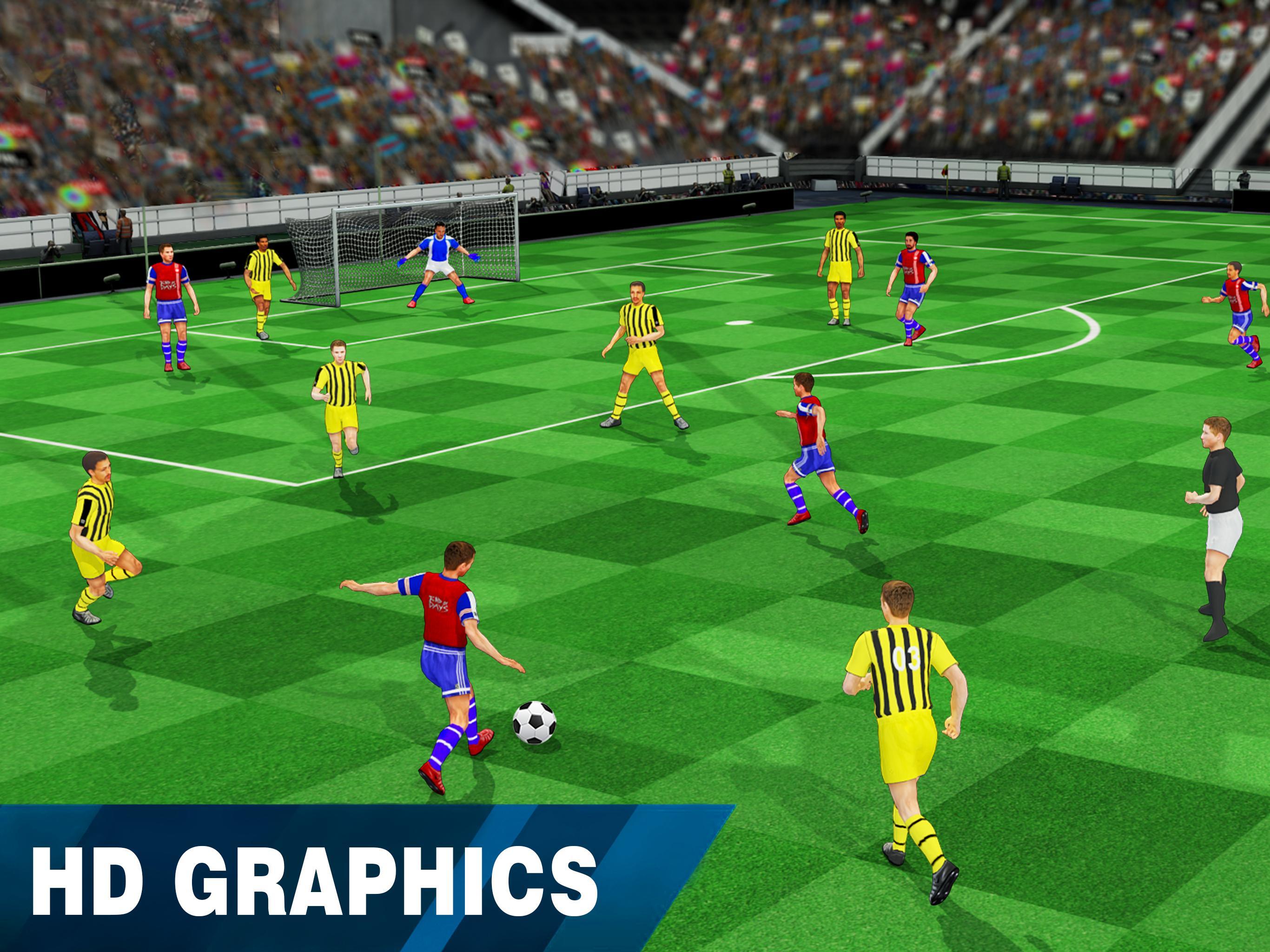 Soccer Leagues Pro 2018: Stars Football World Cup 게임 스크린샷