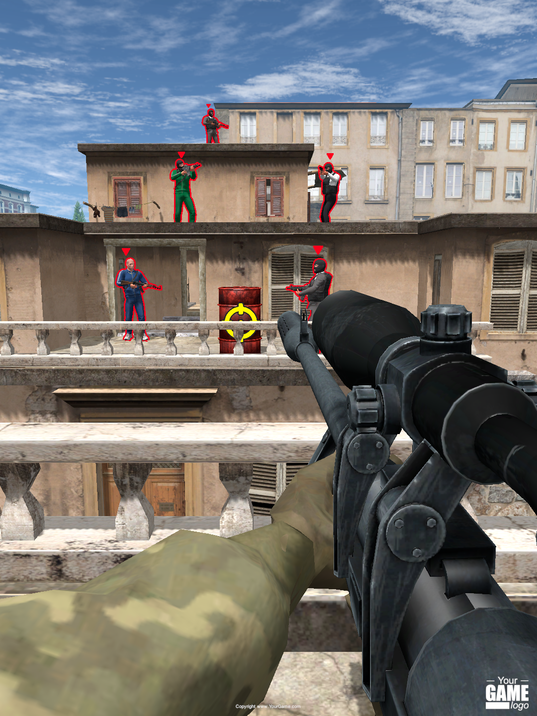 Bullet Control Game Screenshot