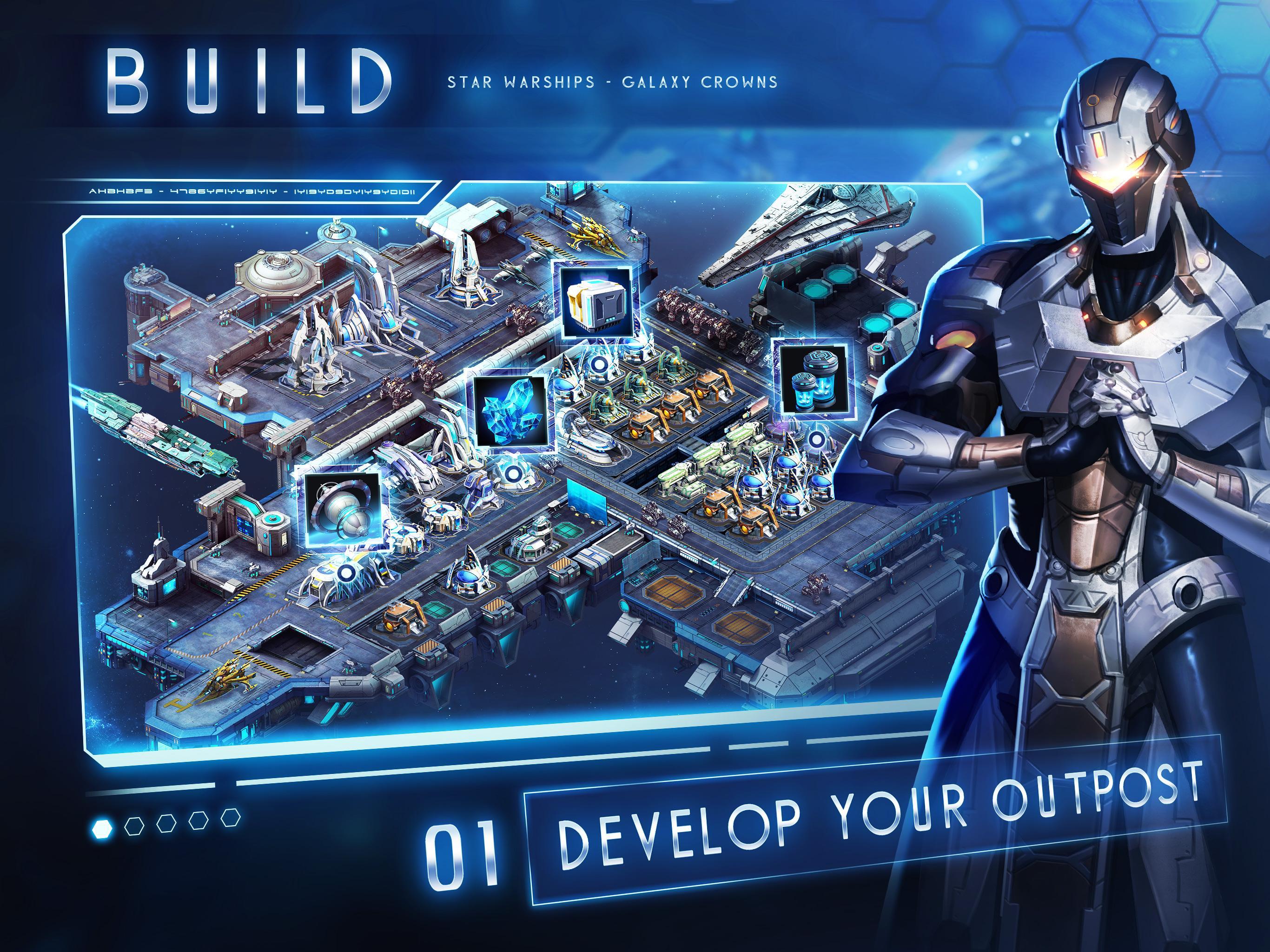 Cuplikan Layar Game Star Fleet-Galaxy Warship