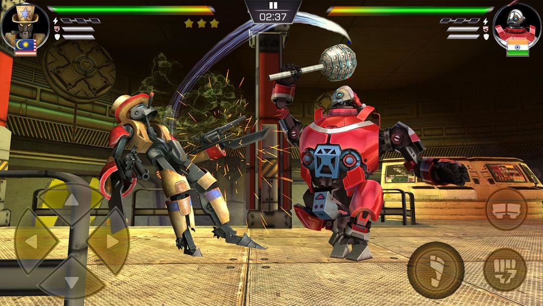 Screenshot of Clash Of Robots  Fighting Game