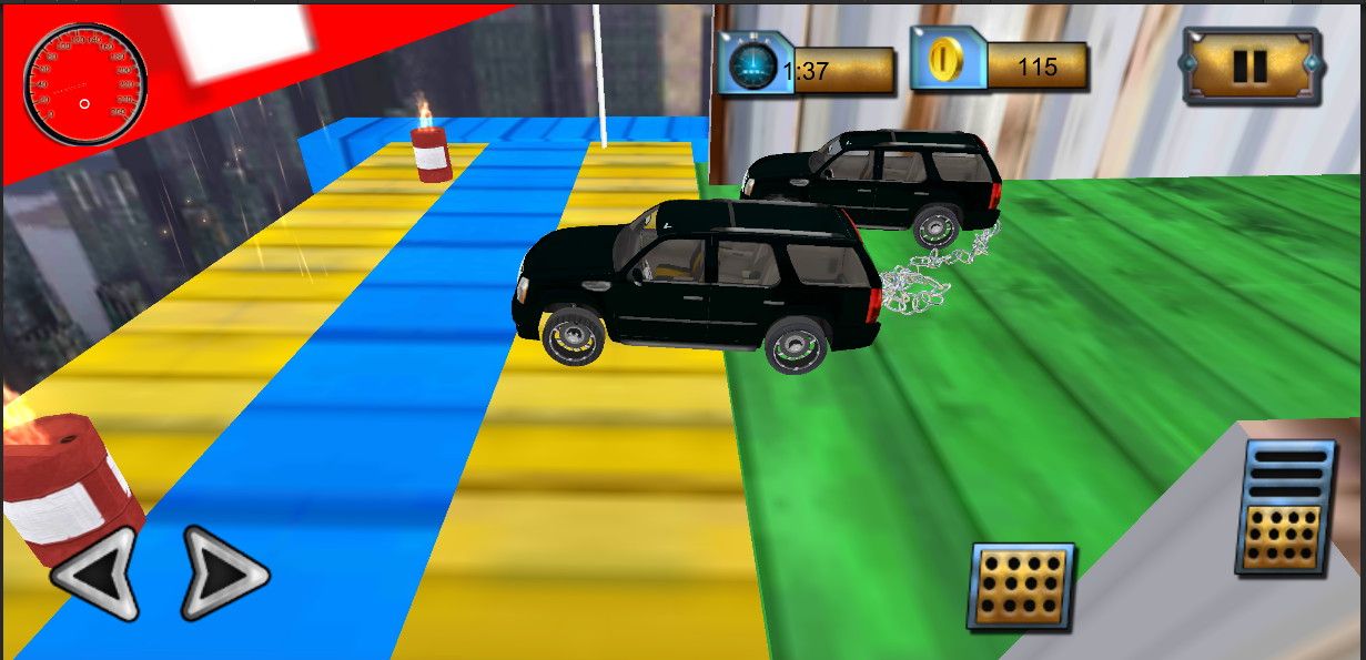 Chained Cars Impossible Tracks android iOSTapTap