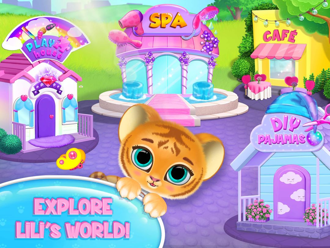 Baby Tiger Care screenshot game