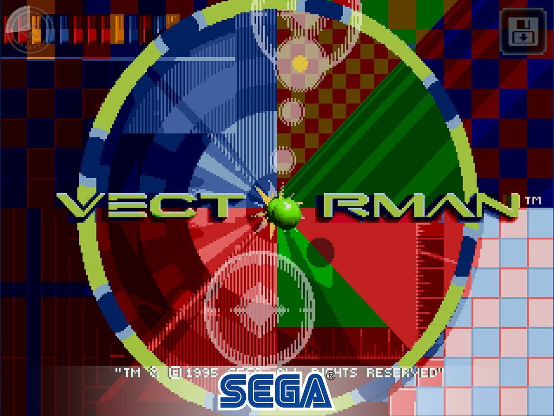 VectorMan Classic screenshot game