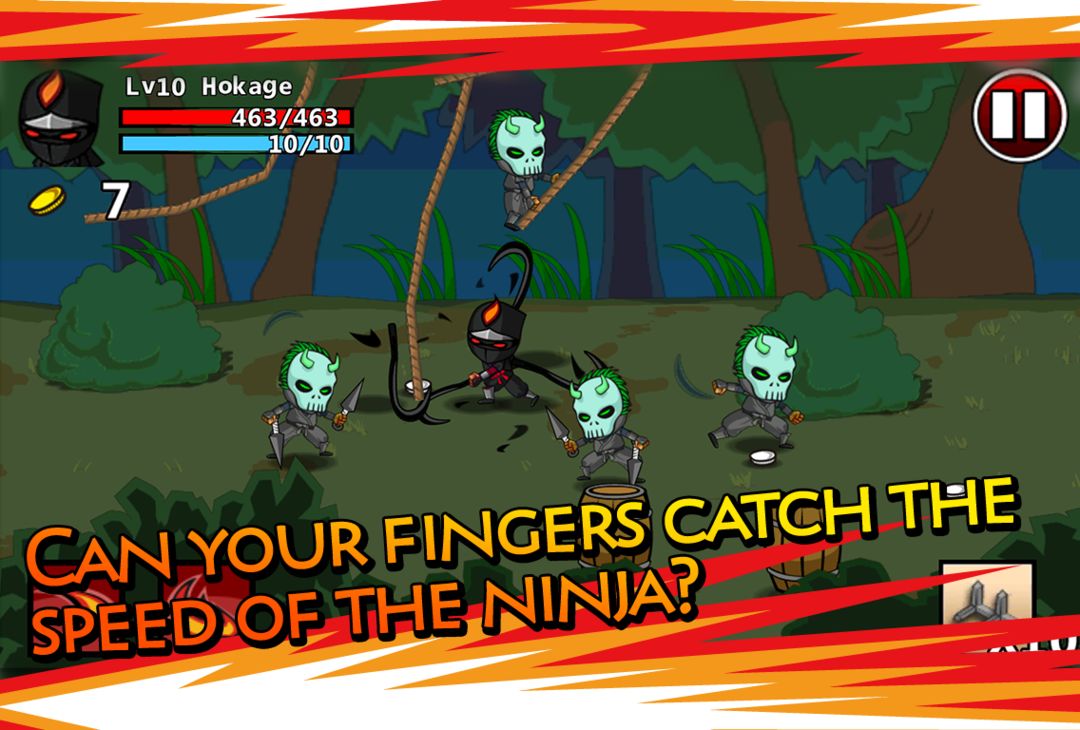 Screenshot of Ninjas - STOLEN SCROLLS