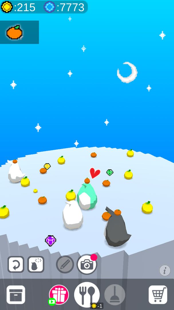 Penguin Life 3D 게임 스크린 샷