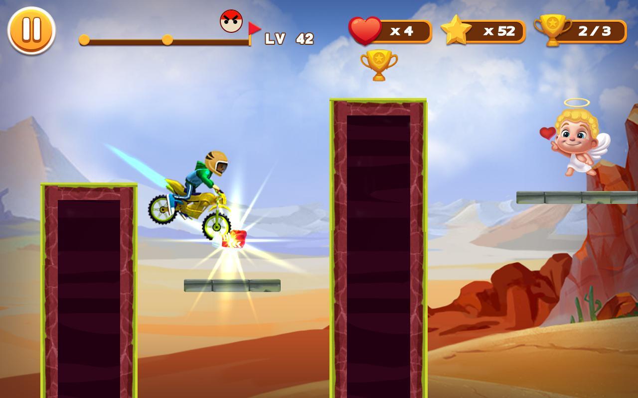 Stunt Moto Racing Game Screenshot
