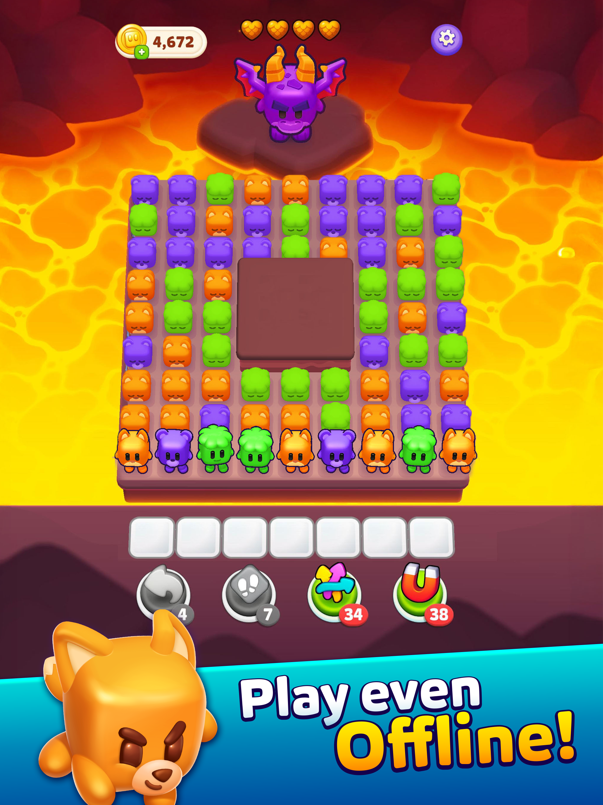 Скриншот игры Block Jam: 3D Color Puzzle