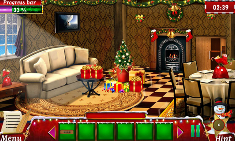 Santa Homecoming Escape Game Screenshot