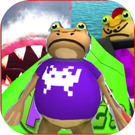 Frog Battle amazing Vs Shark