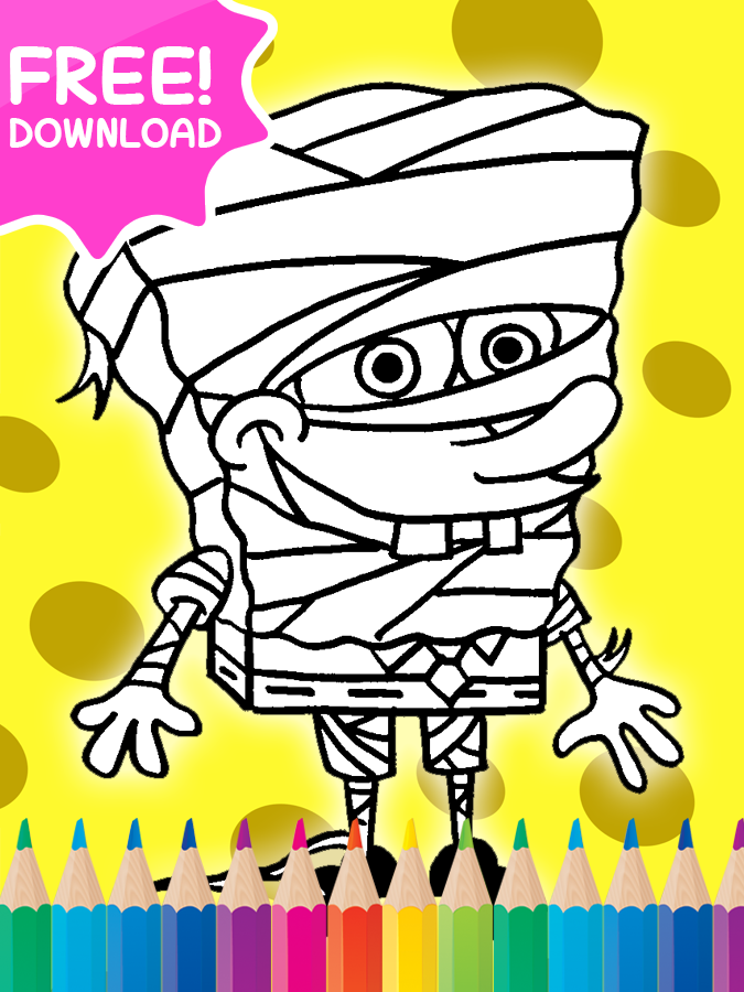 Coloring Game for SpongeBobby遊戲截圖