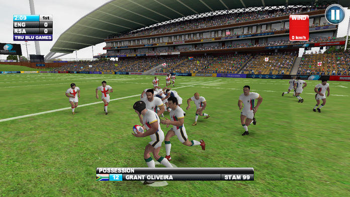 Jonah Lomu Rugby Challenge: Gold Edition ゲームのスクリーンショット