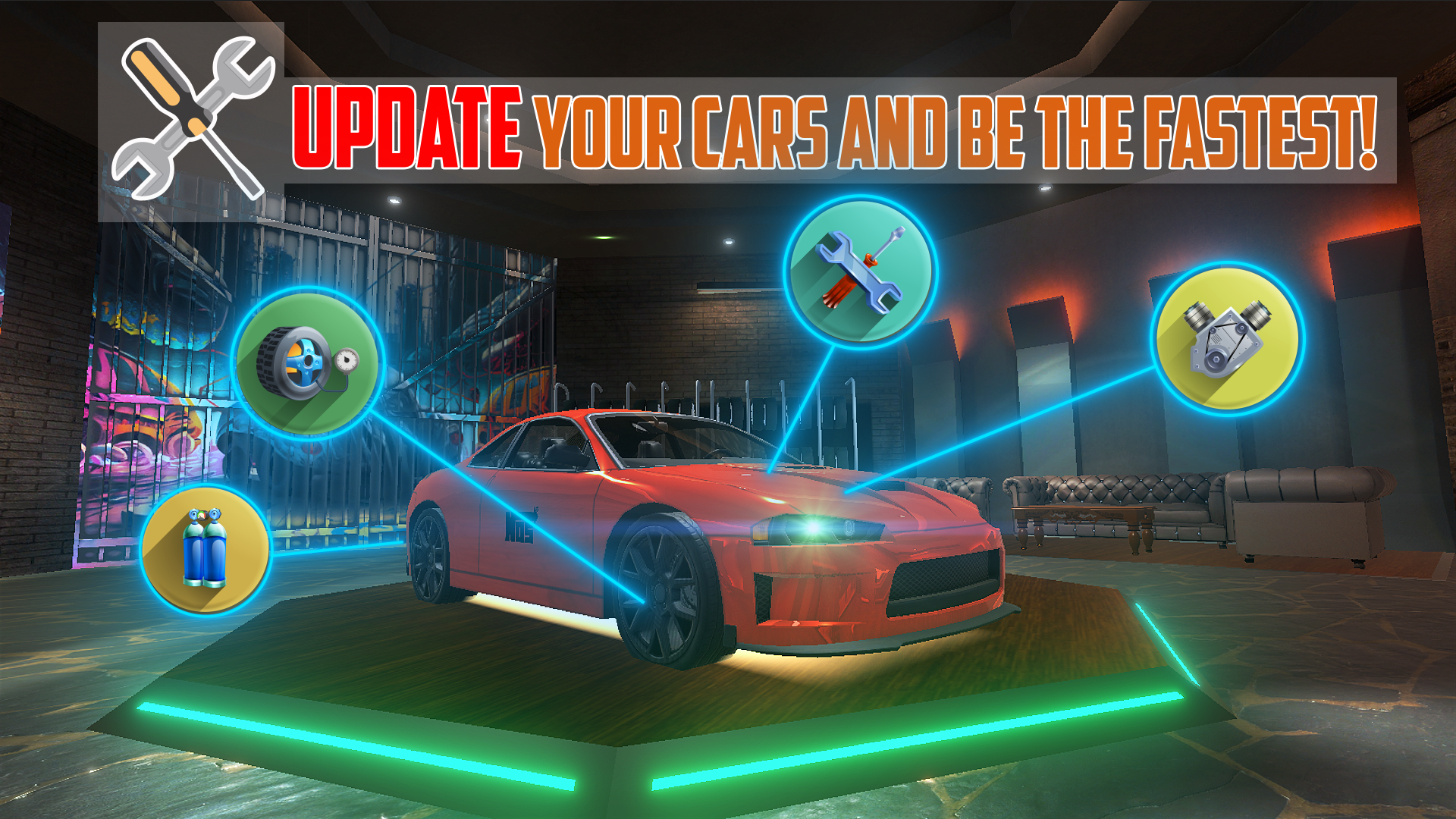 Racing Club Drive Game Screenshot
