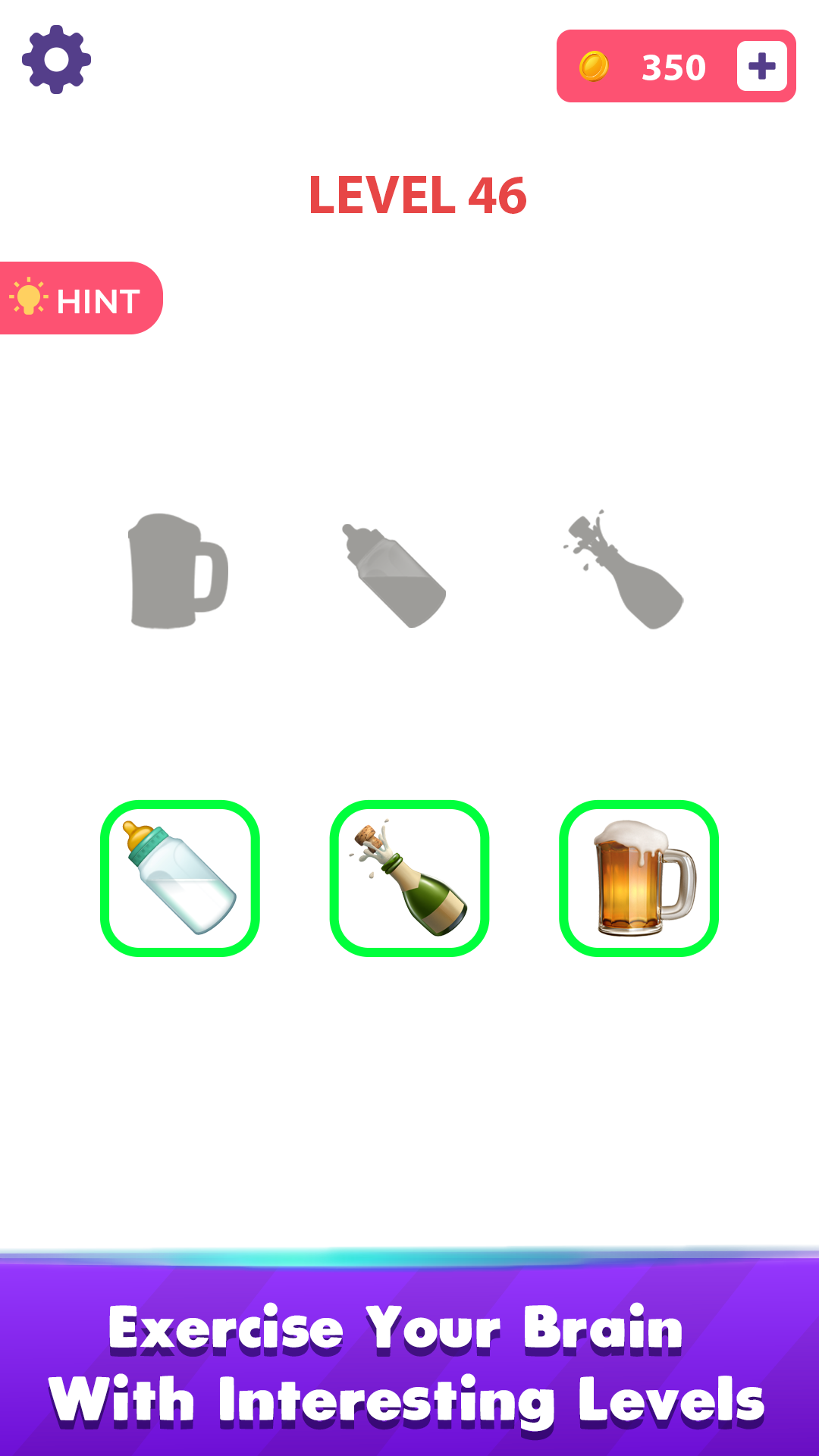 Emoji Challenge Match Puzzle Game Screenshot