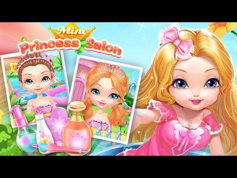  ภาพหน้าจอของวิดีโอ Mini Princess Salon-Girl Game