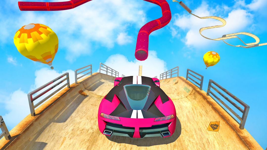 Mega Ramp Car Racing Impossibl ภาพหน้าจอเกม