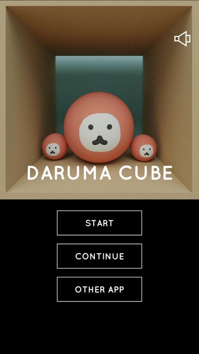 Captura de Tela do Jogo Escape Game Daruma Cube