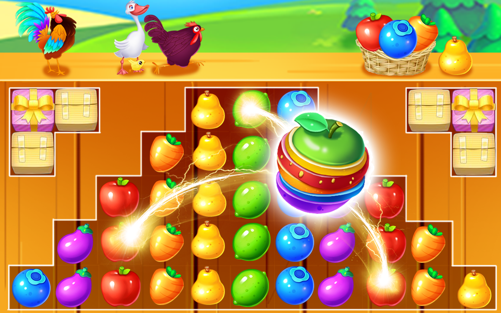 Fruit Juicy Crush Game Screenshot