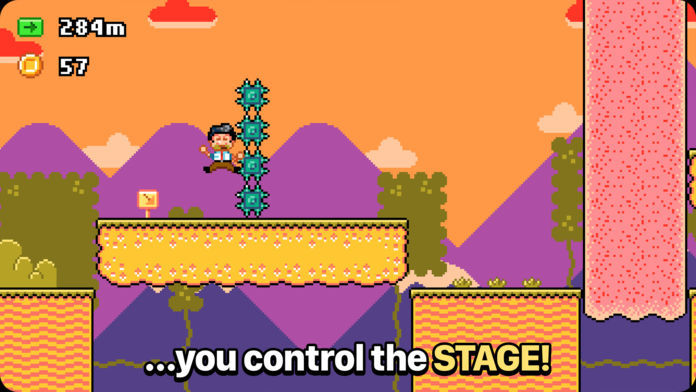 Stagehand: A Reverse Platformer screenshot game