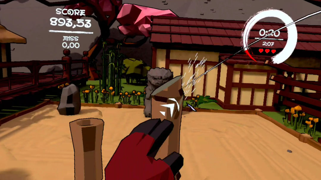 Screenshot of Samurai Beat
