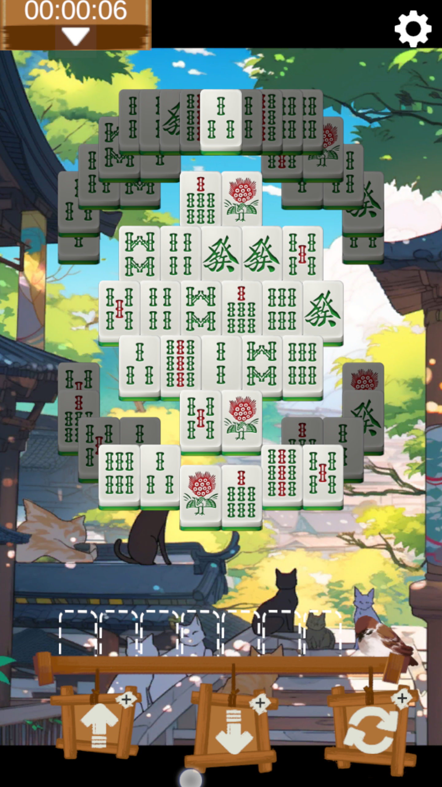 Mahjong vs Mahjong Solitaire Game Screenshot
