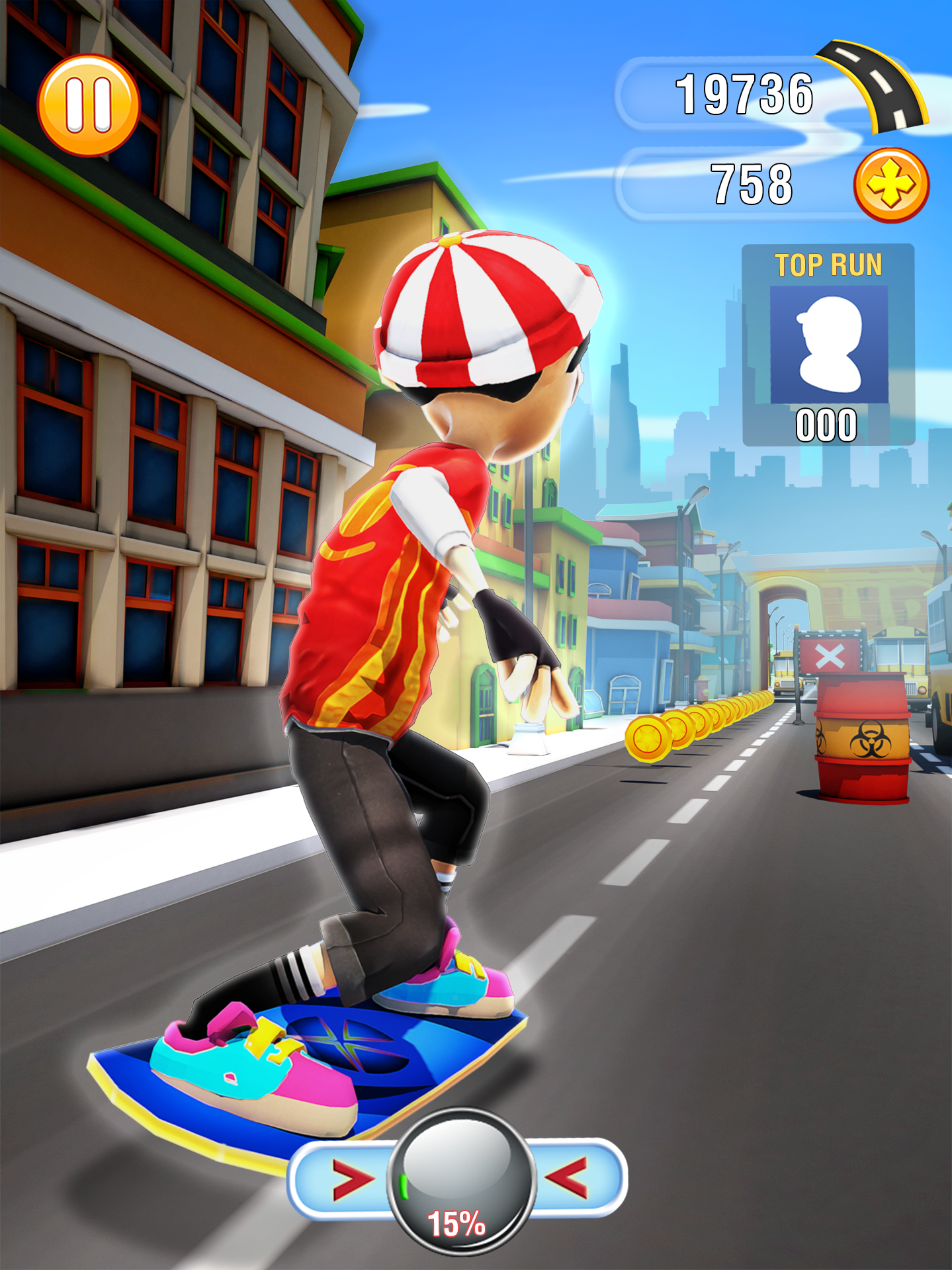 Screenshot 11 of Big City Runner 3D 