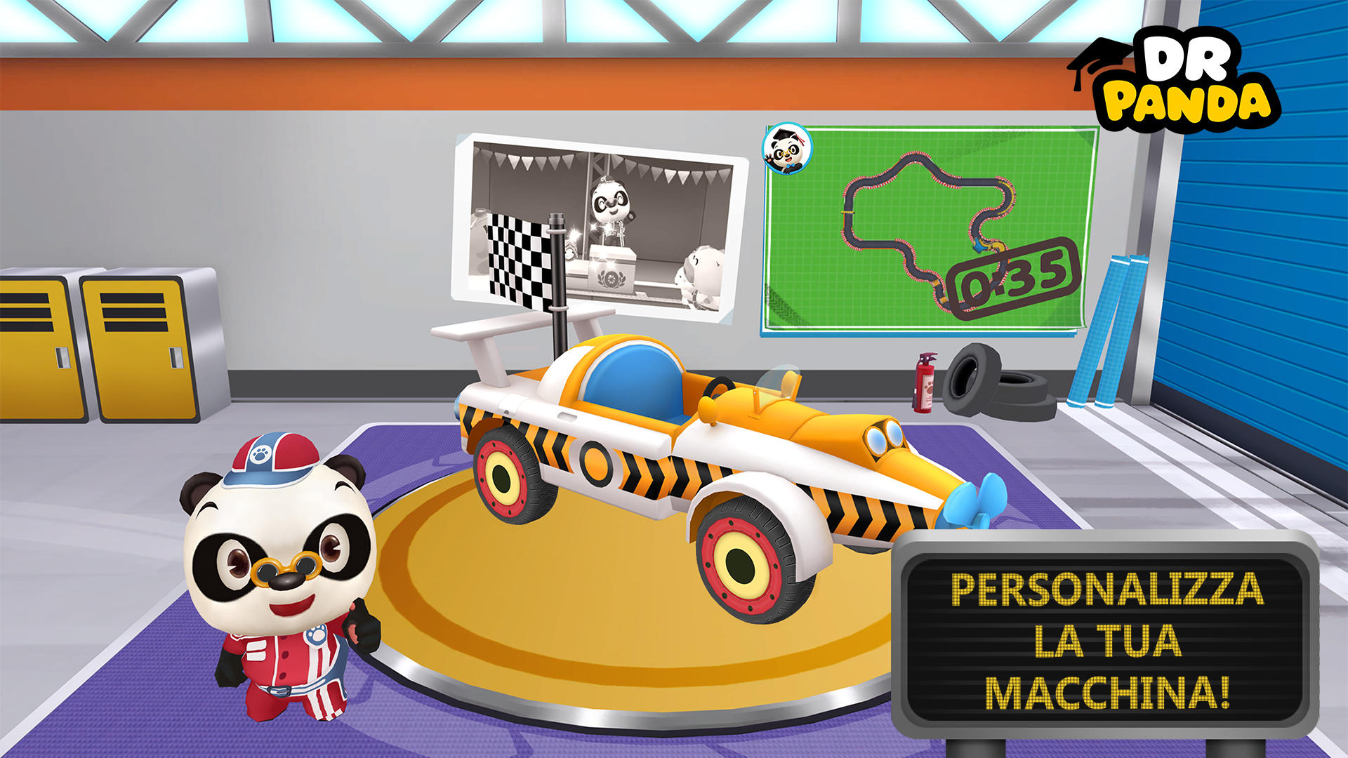 Screenshot 1 of Dr. Panda Racers 