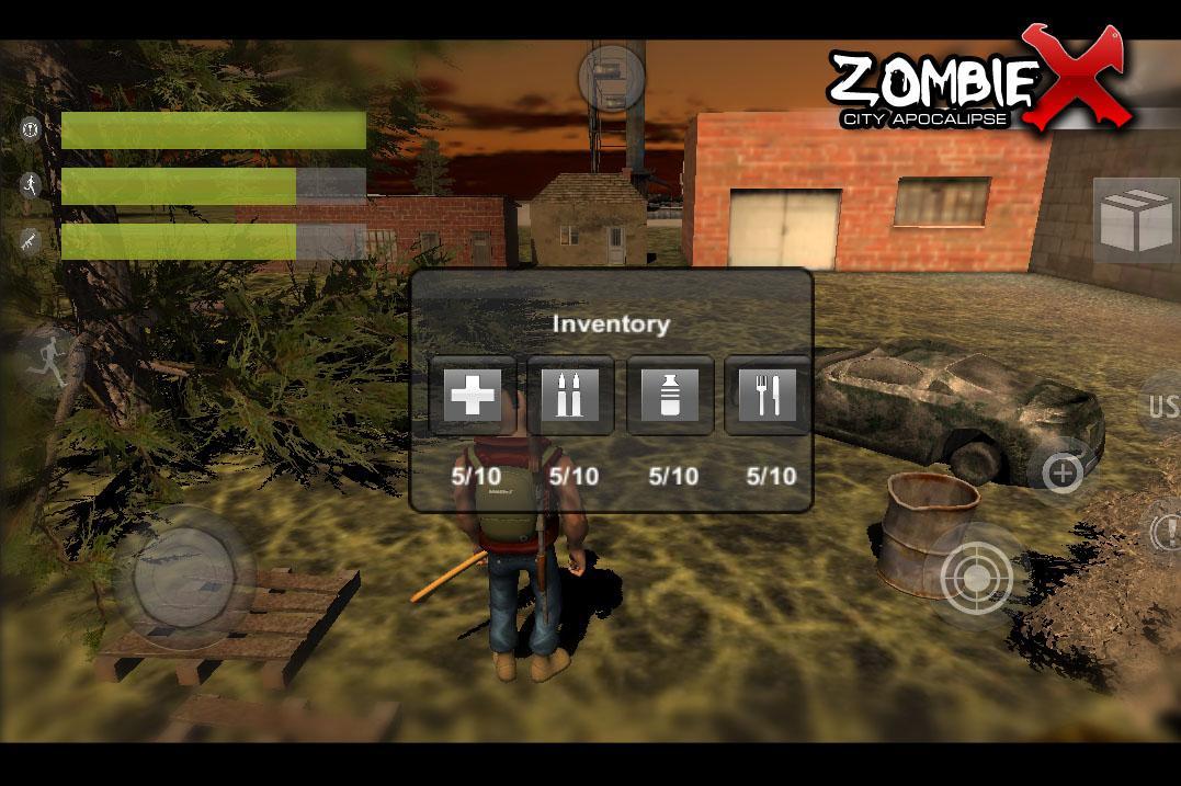 Zombie X City Apocalypse screenshot game