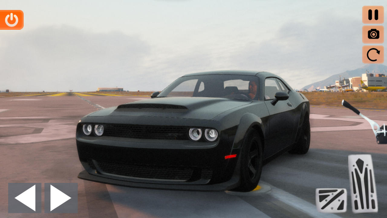 Captura de Tela do Jogo Dodge Demon: Muscle Road Rush