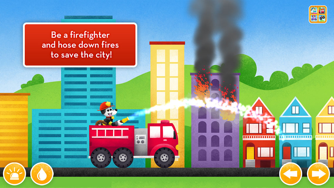 Captura de Tela do Jogo More Trucks by Duck Duck Moose