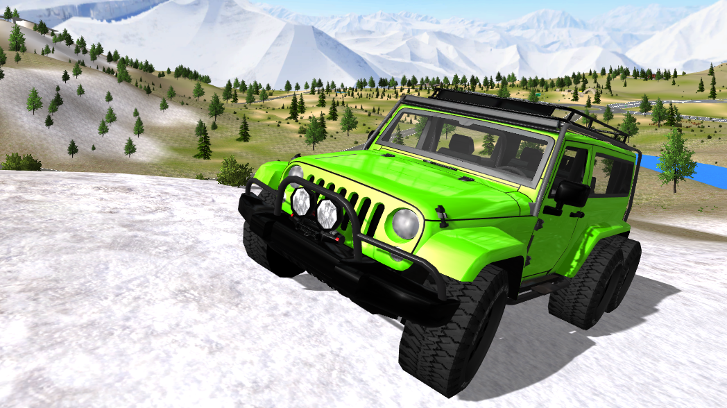 6x6 Offroad Truck Driving Simulator 遊戲截圖